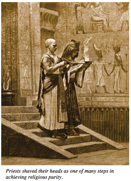 priests of temples in egypt